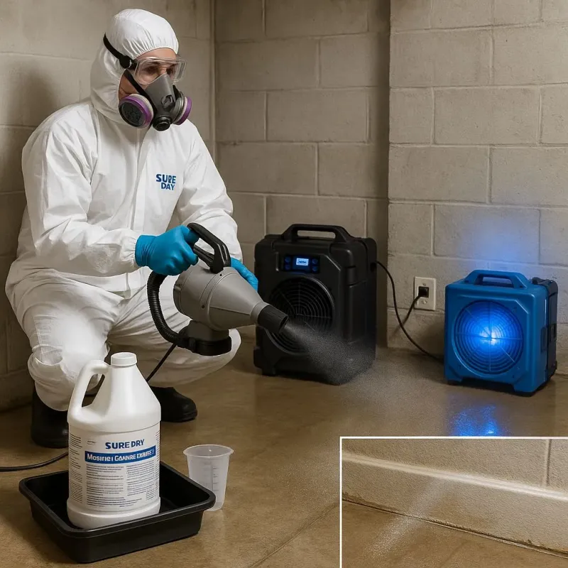 Sanitization and Odor Removal process in Town and Country, MO